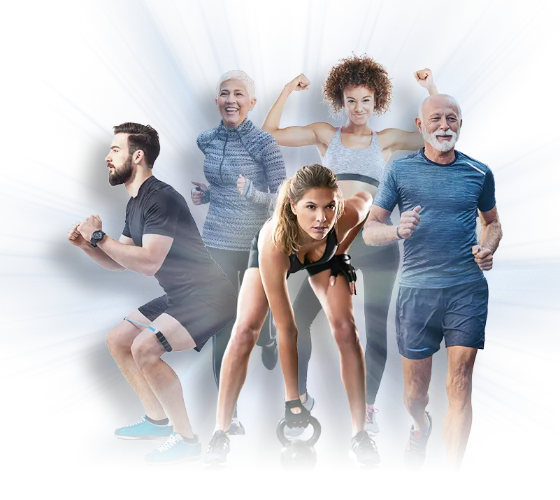 key visual motiv 1 sportliche personengruppe